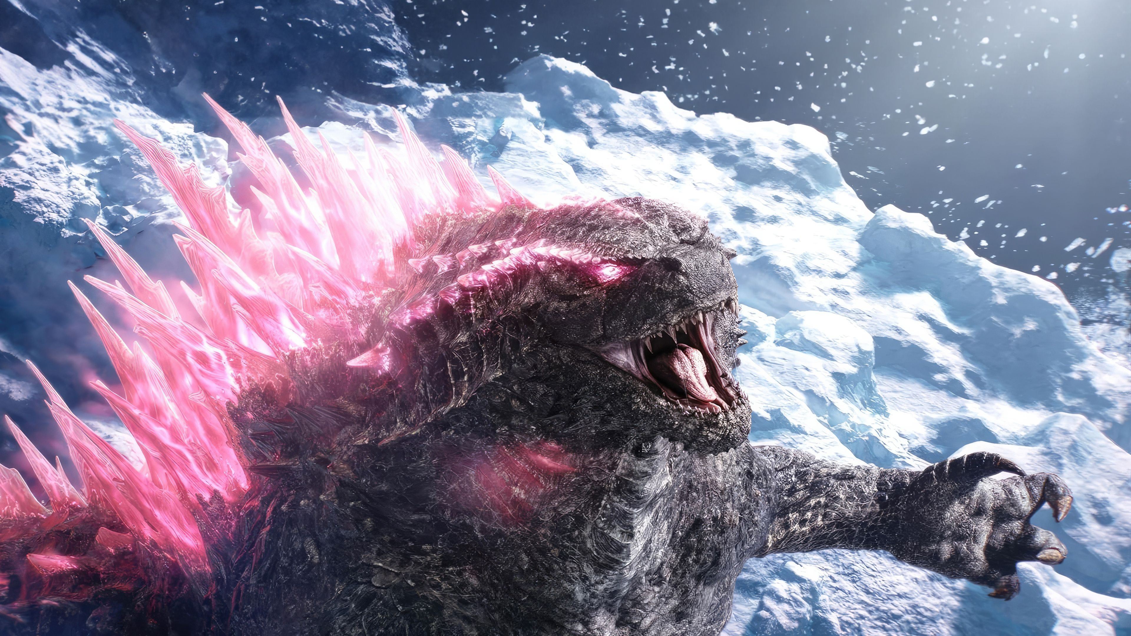 3840x2160 Godzilla X Kong Movie Wallpaper, HD