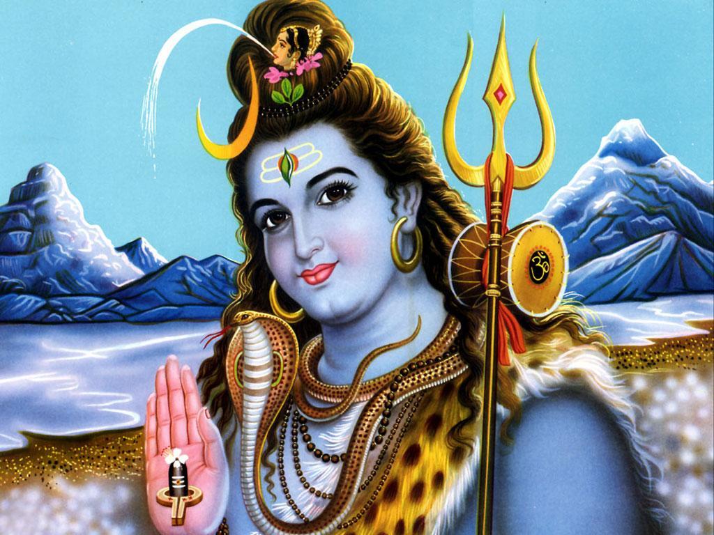1024x768 Lord Shiva Wallpaper