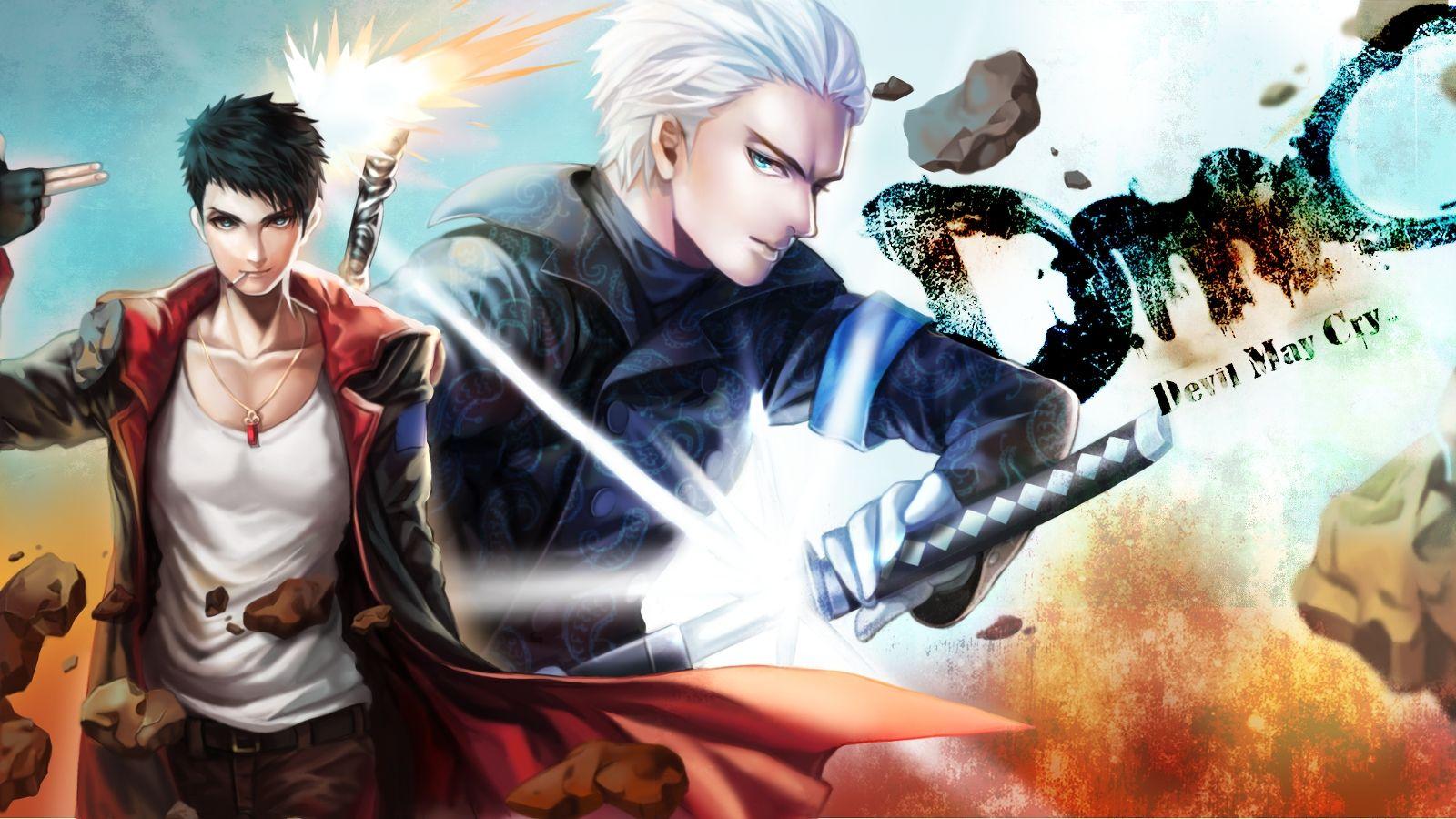 1600x900 DmC: Devil May Cry Wallpaper Anime Image