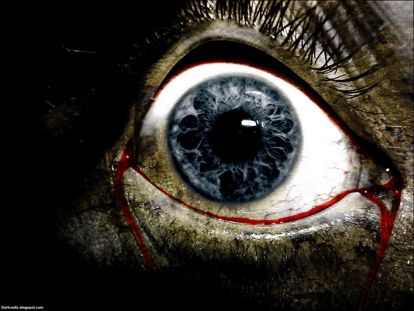 1600x1200 Creepy Eye Wallpaper