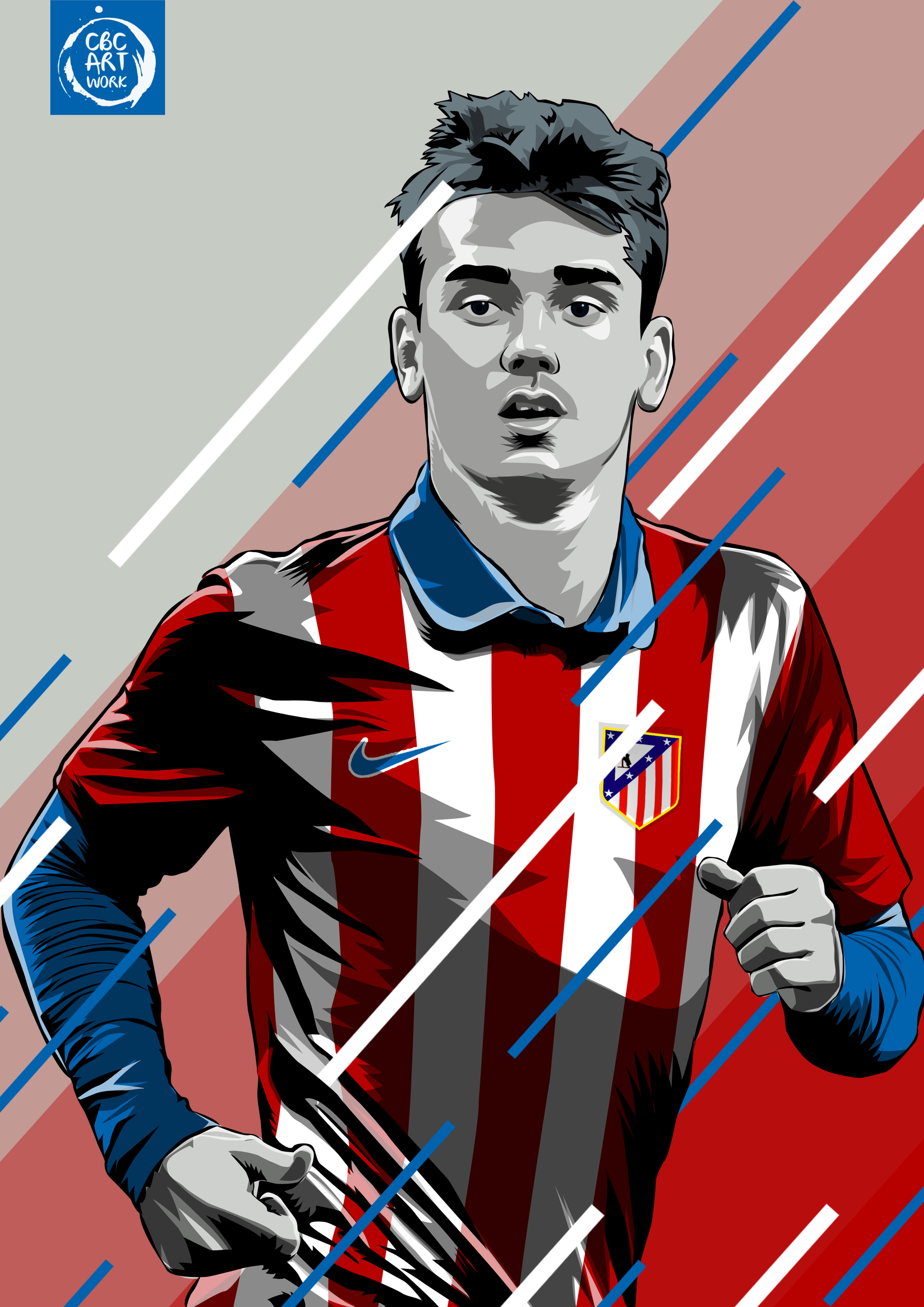 2480x3508 Antoine Griezmann Wallpaper