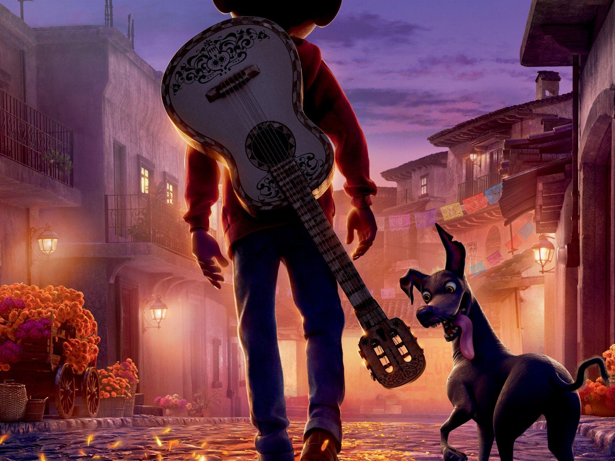 2048x1536 Wallpaper Coco, Pixar, Animation, 4K, 8K, Movies