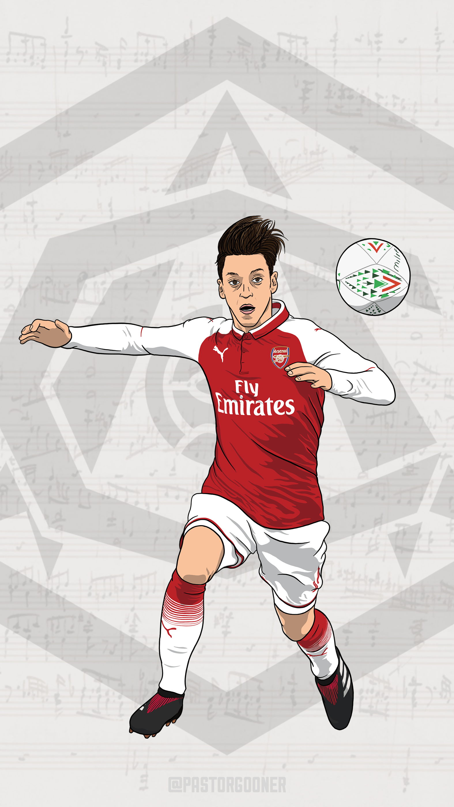 1575x2800 Özil Wallpaper