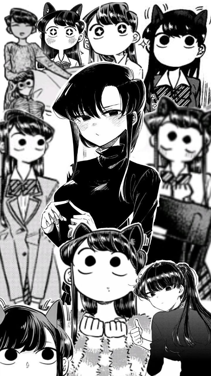 720x1280 Komi Can't Communicate Wallpaper