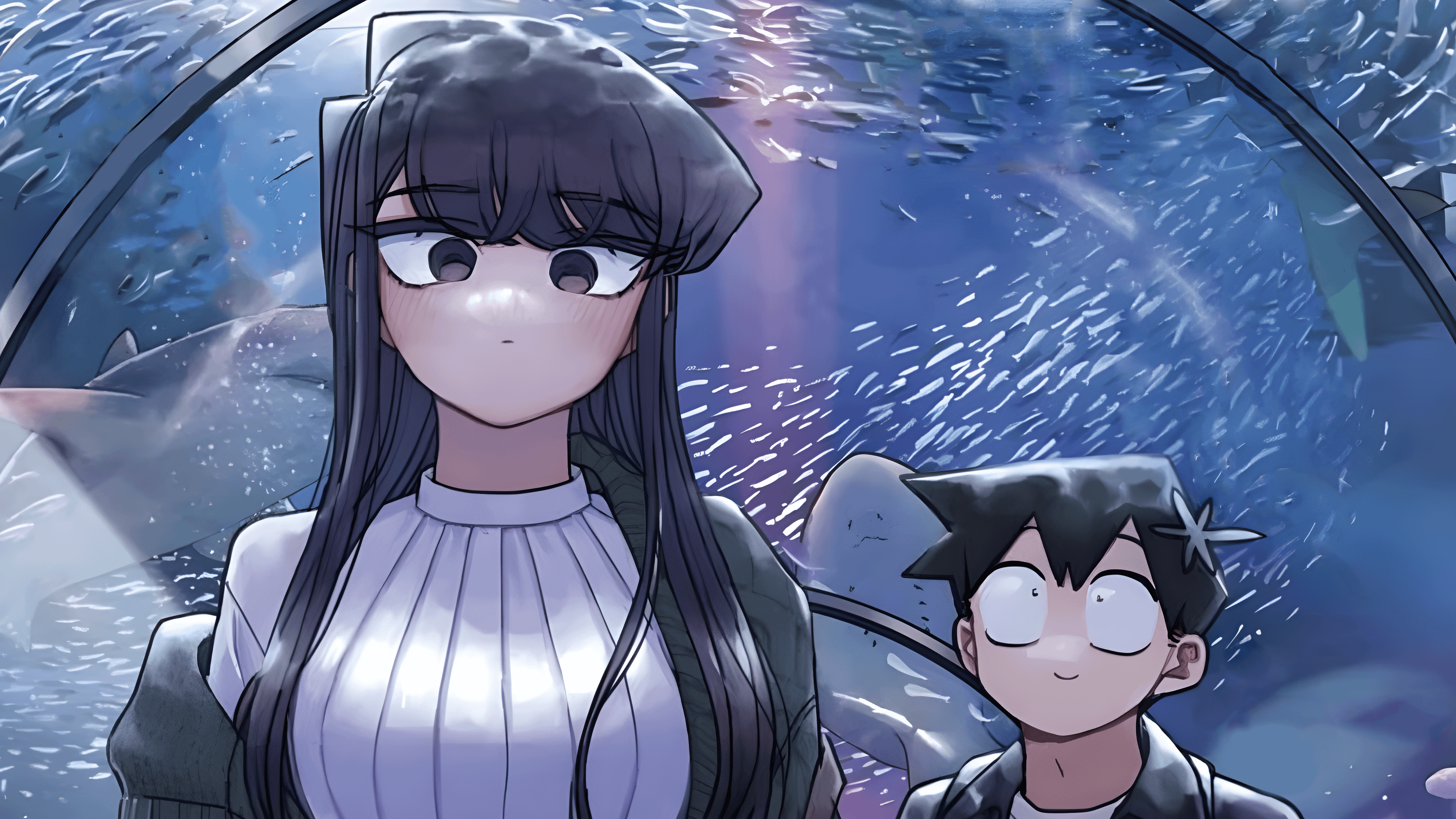 4000x2252 Komi san Volume 24 cover desktop