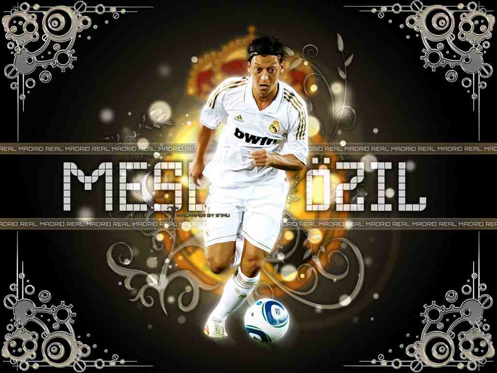1024x768 Mesut Ozil Football Wallpaper
