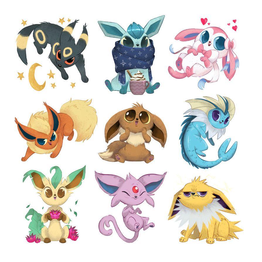 894x894 Eeveelutions