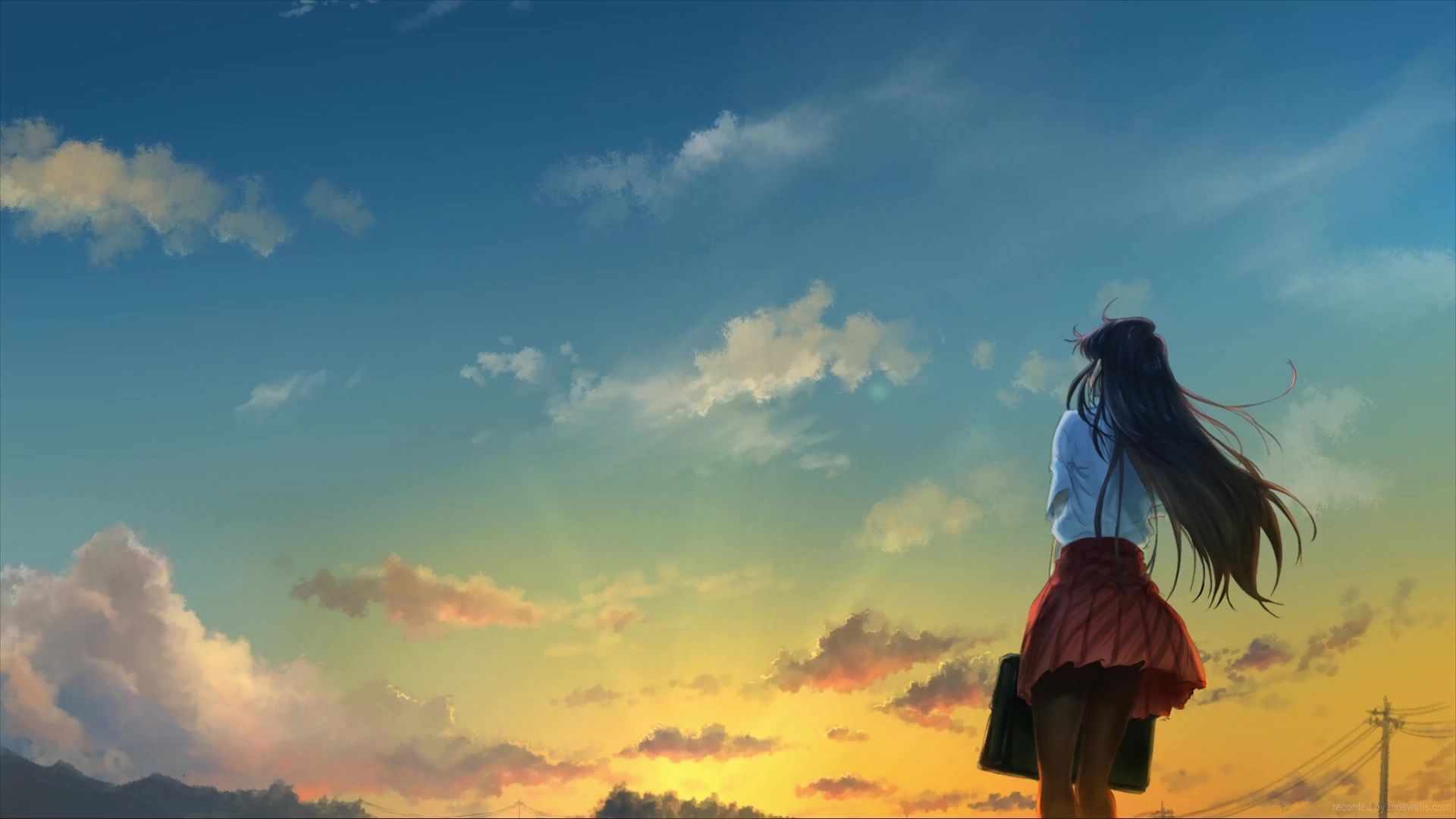 1920x1080 Shouko Komi Live Wallpaper, Animated