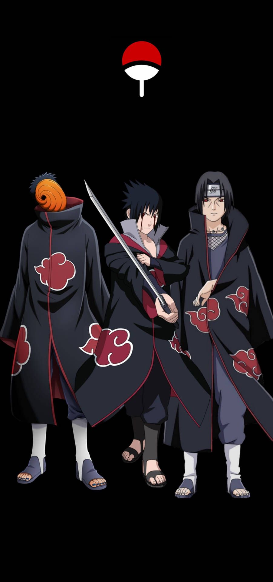 902x1920 Download Obito Sasuke Itachi Uchiha 4k Wallpaper