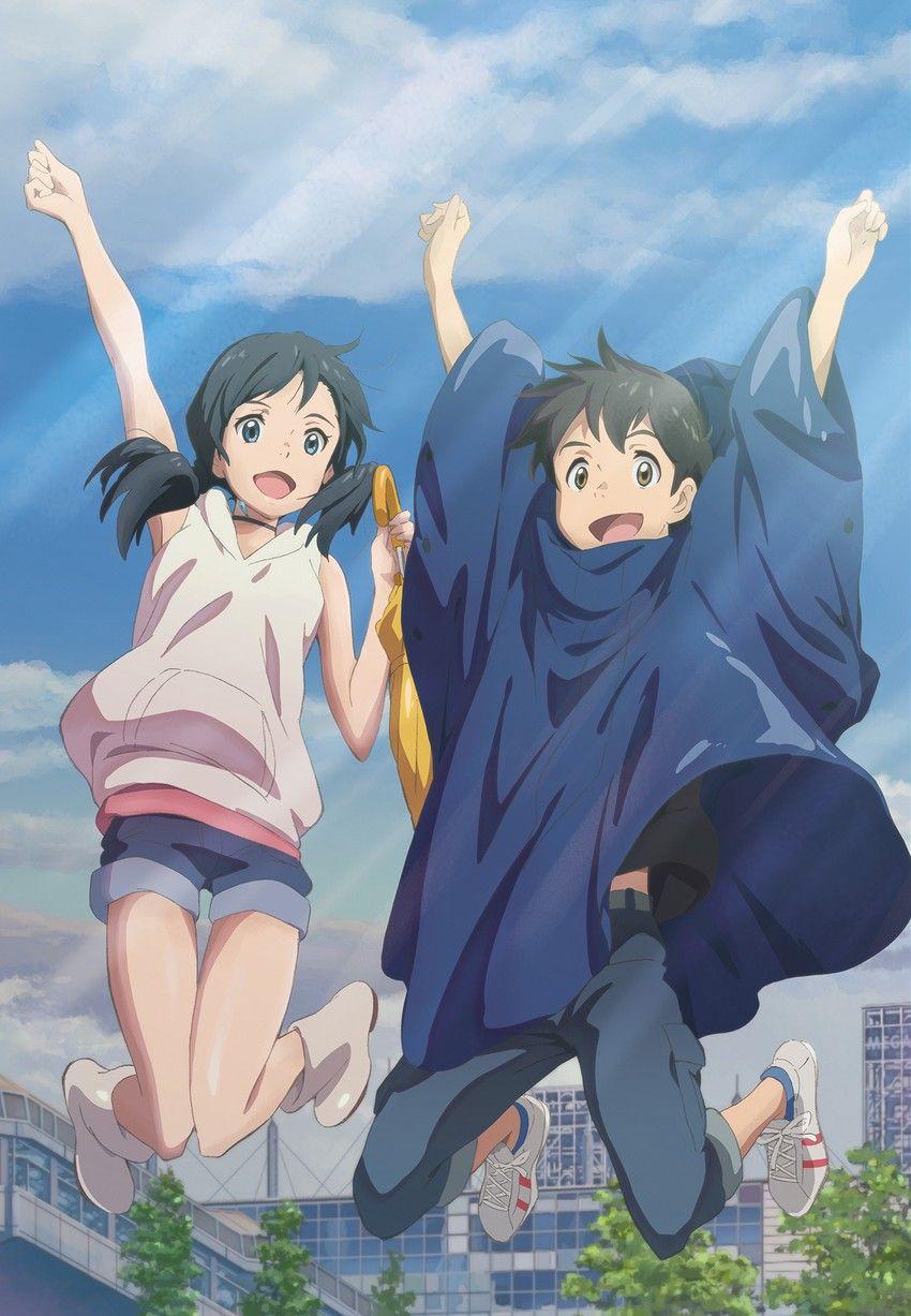 850x1227 amano hina and morisaki hotaka (tenki no ko) drawn