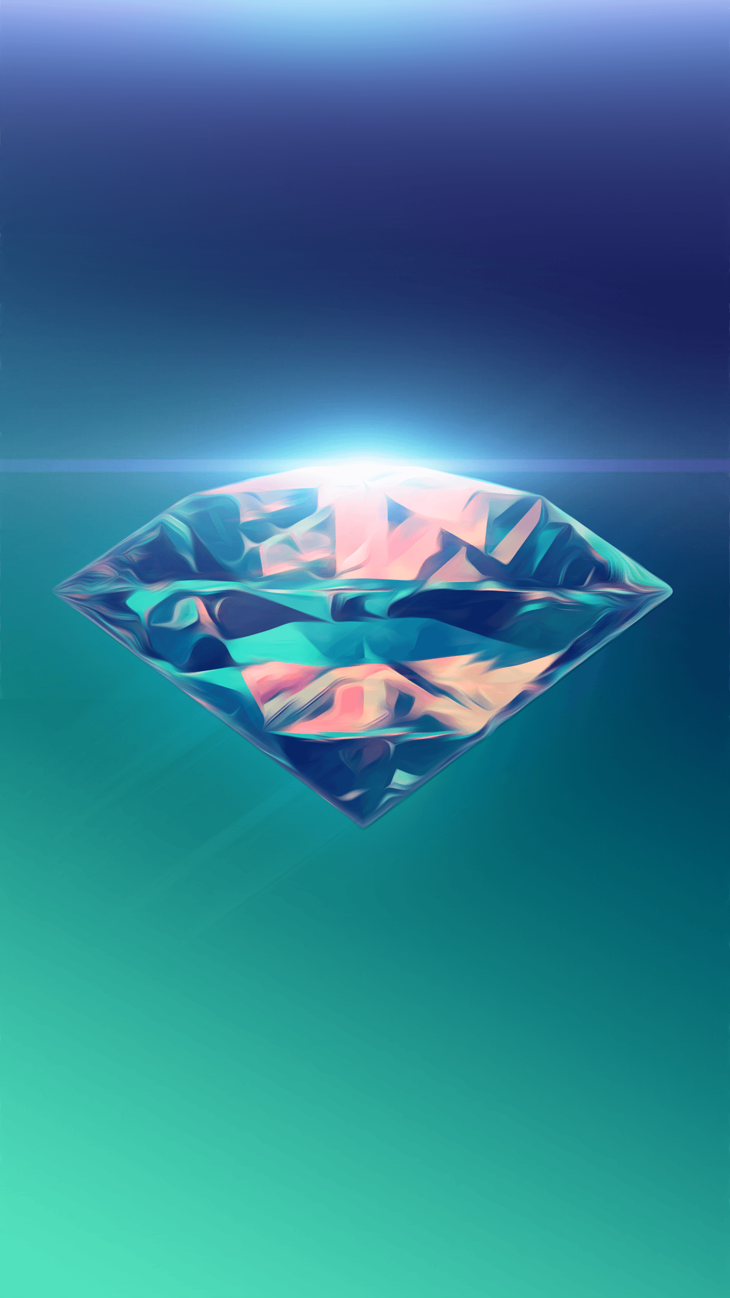 1440x2560 Diamond Abstract Phone Wallpaper
