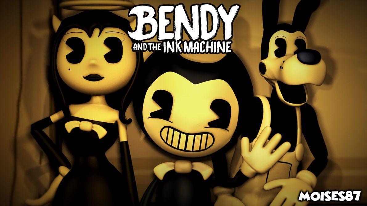 1191x670 Bendy and the Ink machine hình nền [SFM]