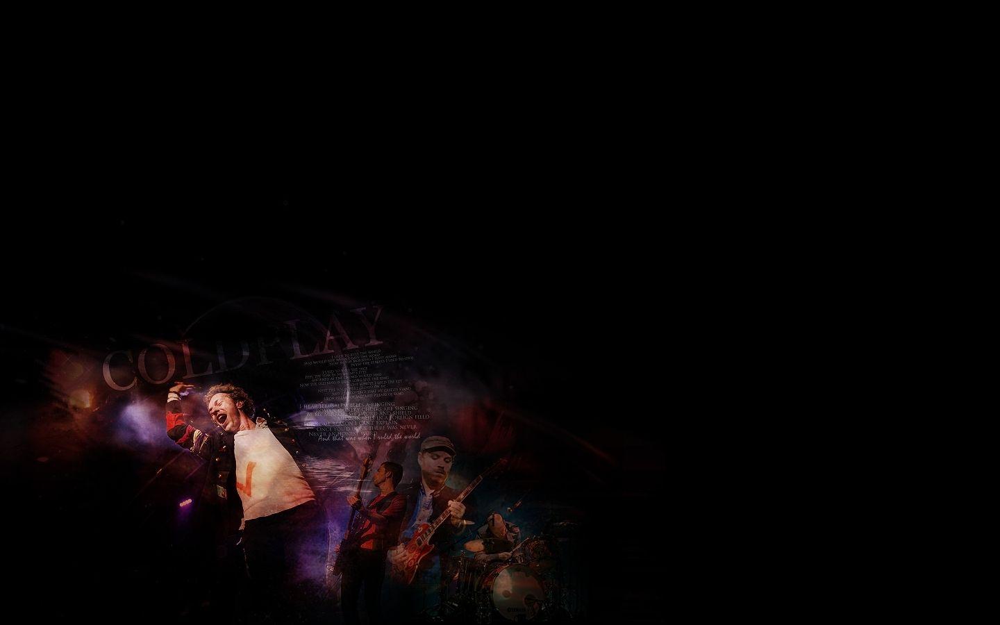 1440x900 Dark Coldplay Music Wallpaper Pc Wallpaper