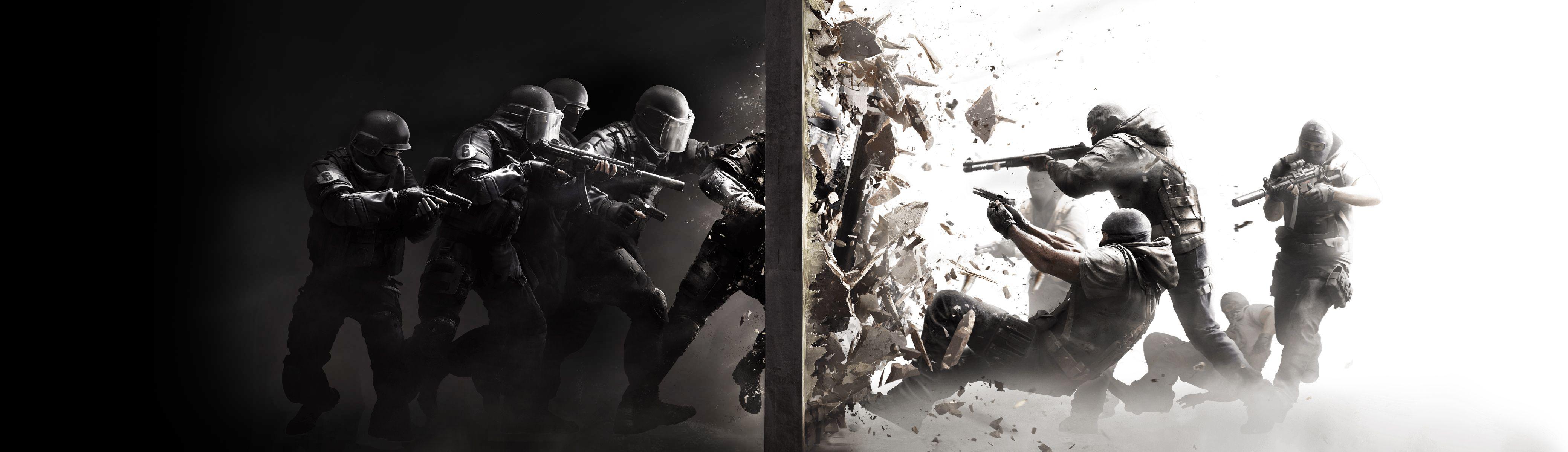 4162x1200 Tom Clancy's Rainbow Six: Siege HD Wallpaper