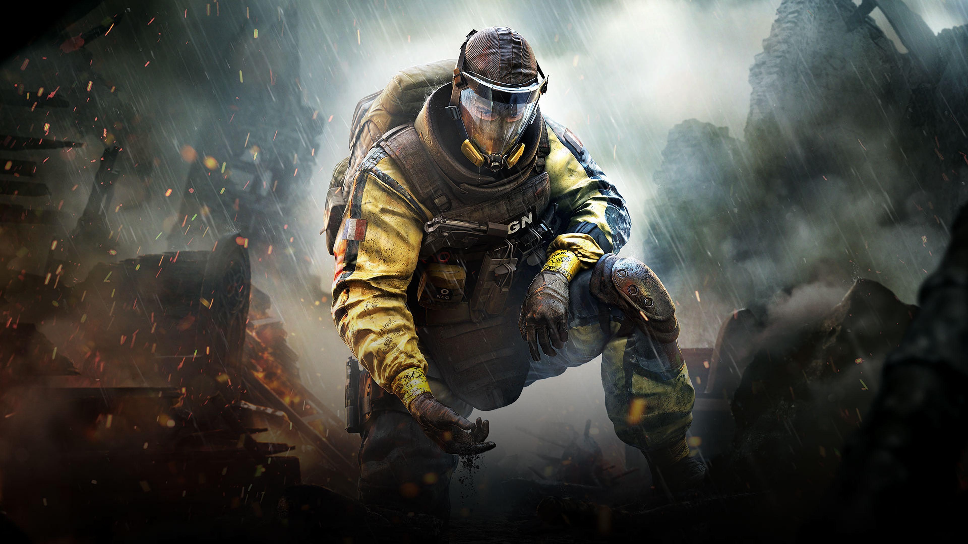 3840x2160 Tom Clancy's Rainbow Six Siege 4K 8K HD Wallpaper
