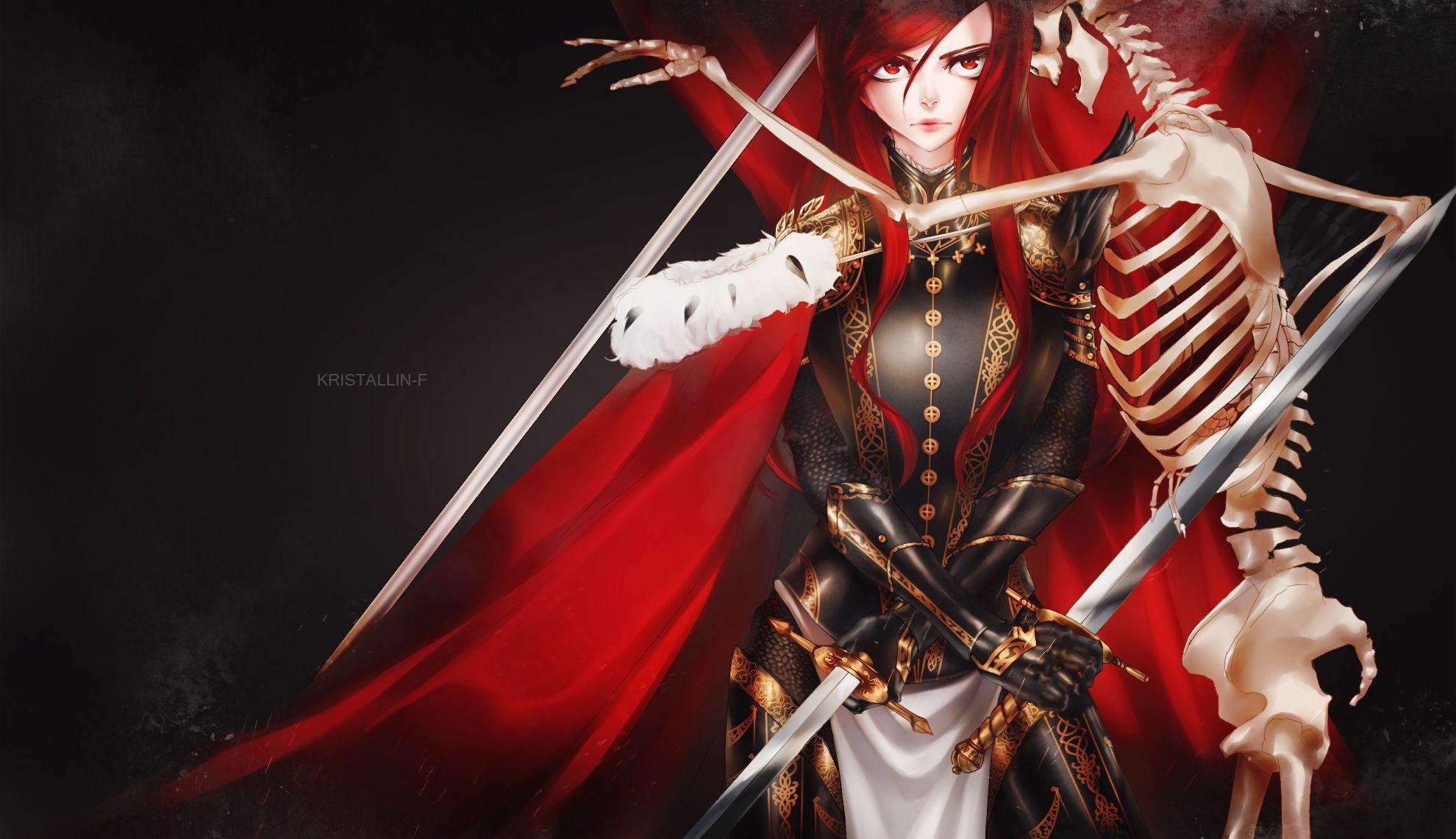 ArtStation - Erza from Fairy Tail