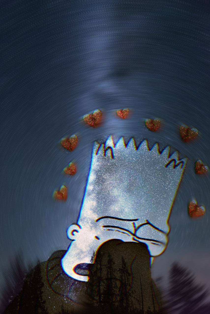 Sad bart, HD phone wallpaper