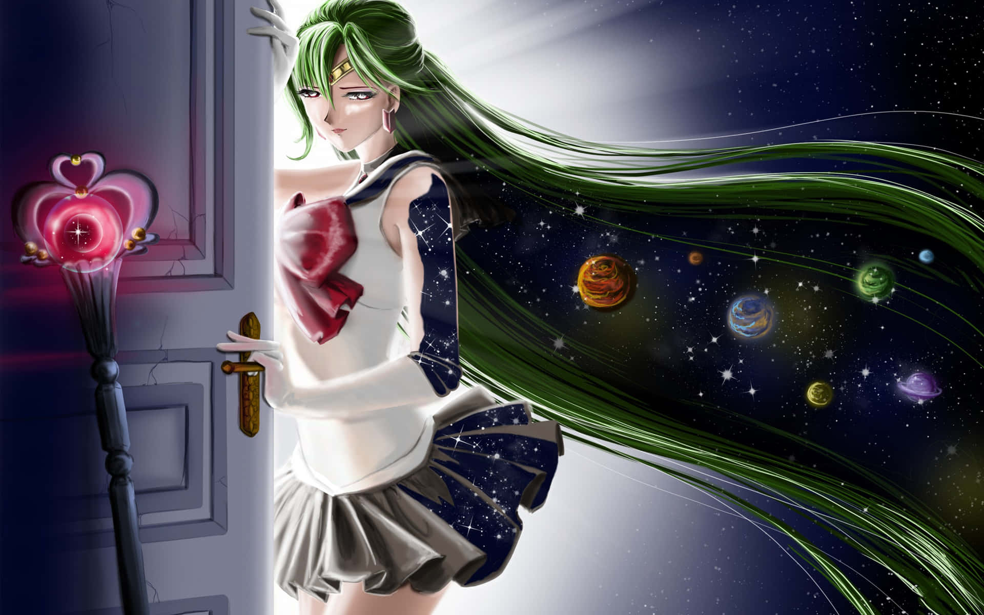 1920x1200 Pluto Door Sailor Moon PFP Wallpaper
