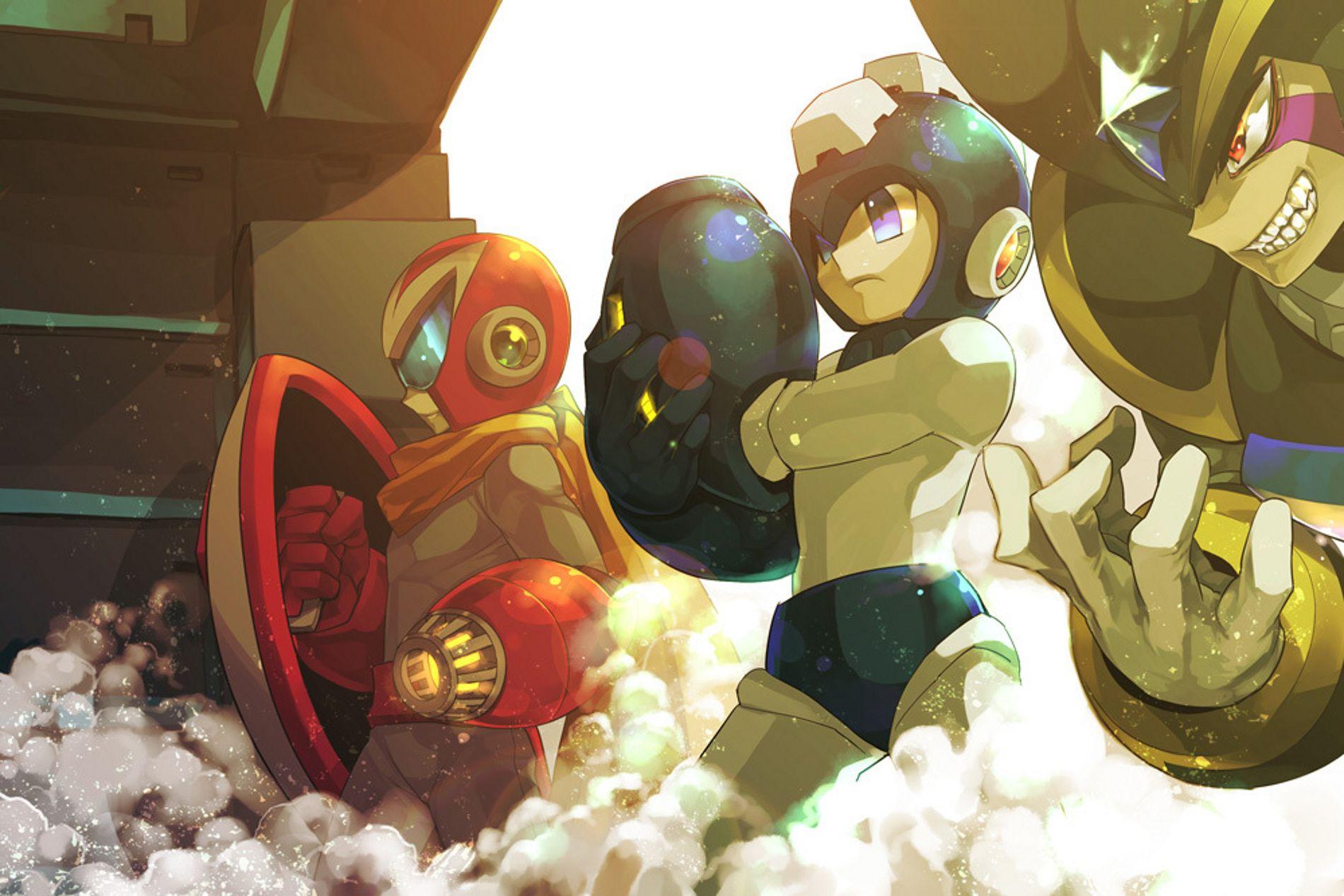 1900x1267 Collection of 56 of my favorite Megaman Wallpaper