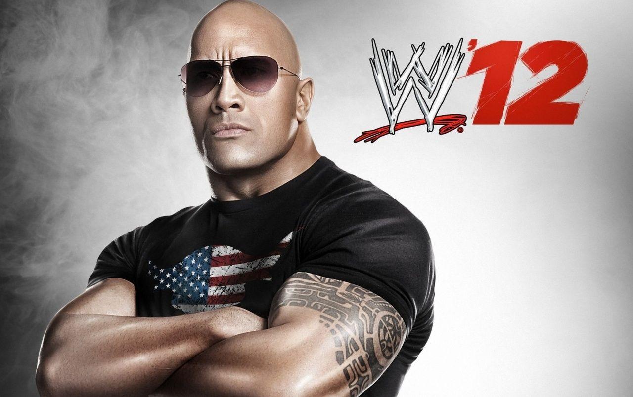 1280x804 Hình nền WWE 12 The Rock.  Ảnh stock WWE 12 The Rock