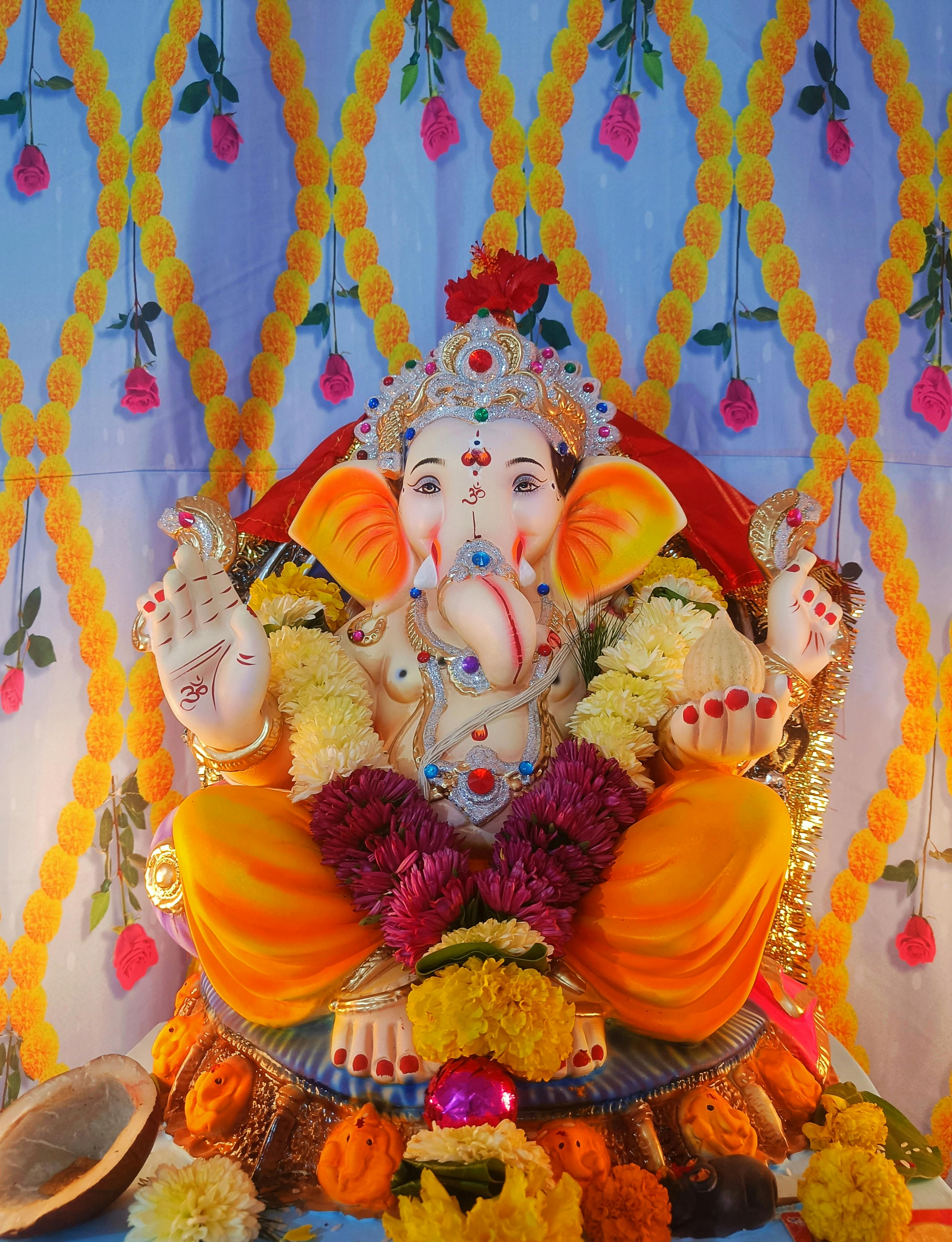 2937x3832 4k Wallpaper God Ganesh Photo