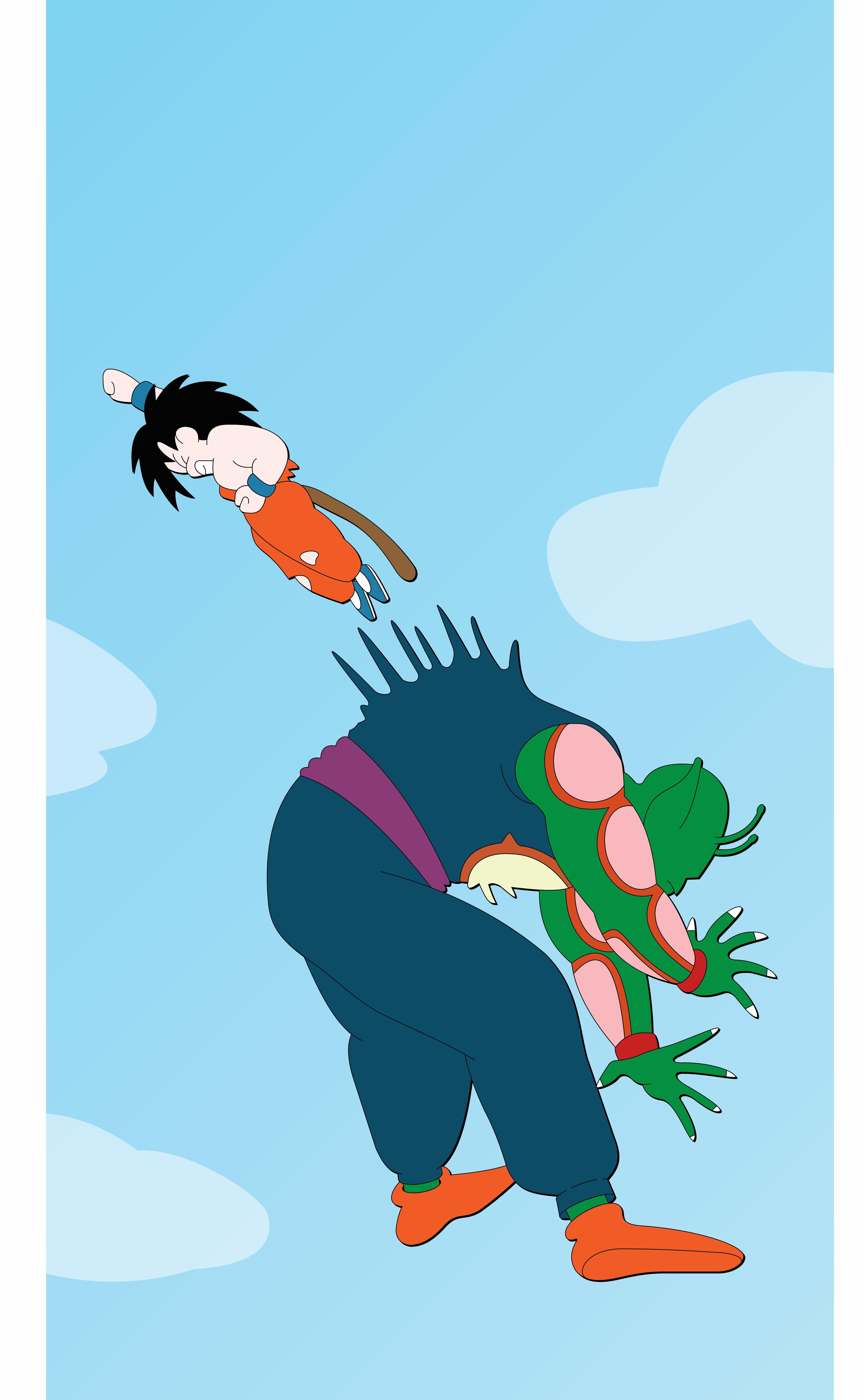 5676x9200 Made a vector art wallpaper of one the best moments