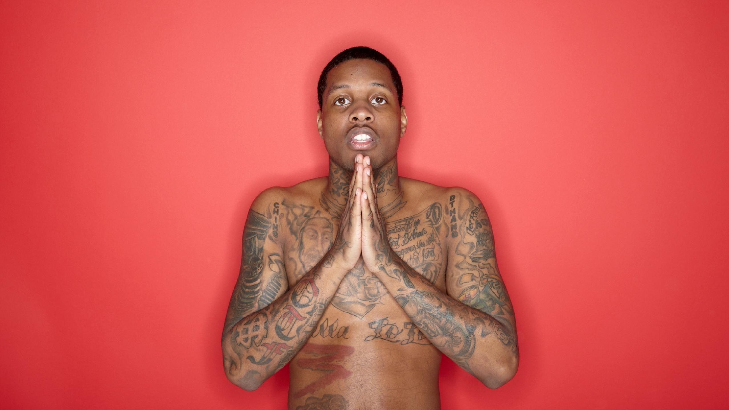 lil durk no shirt