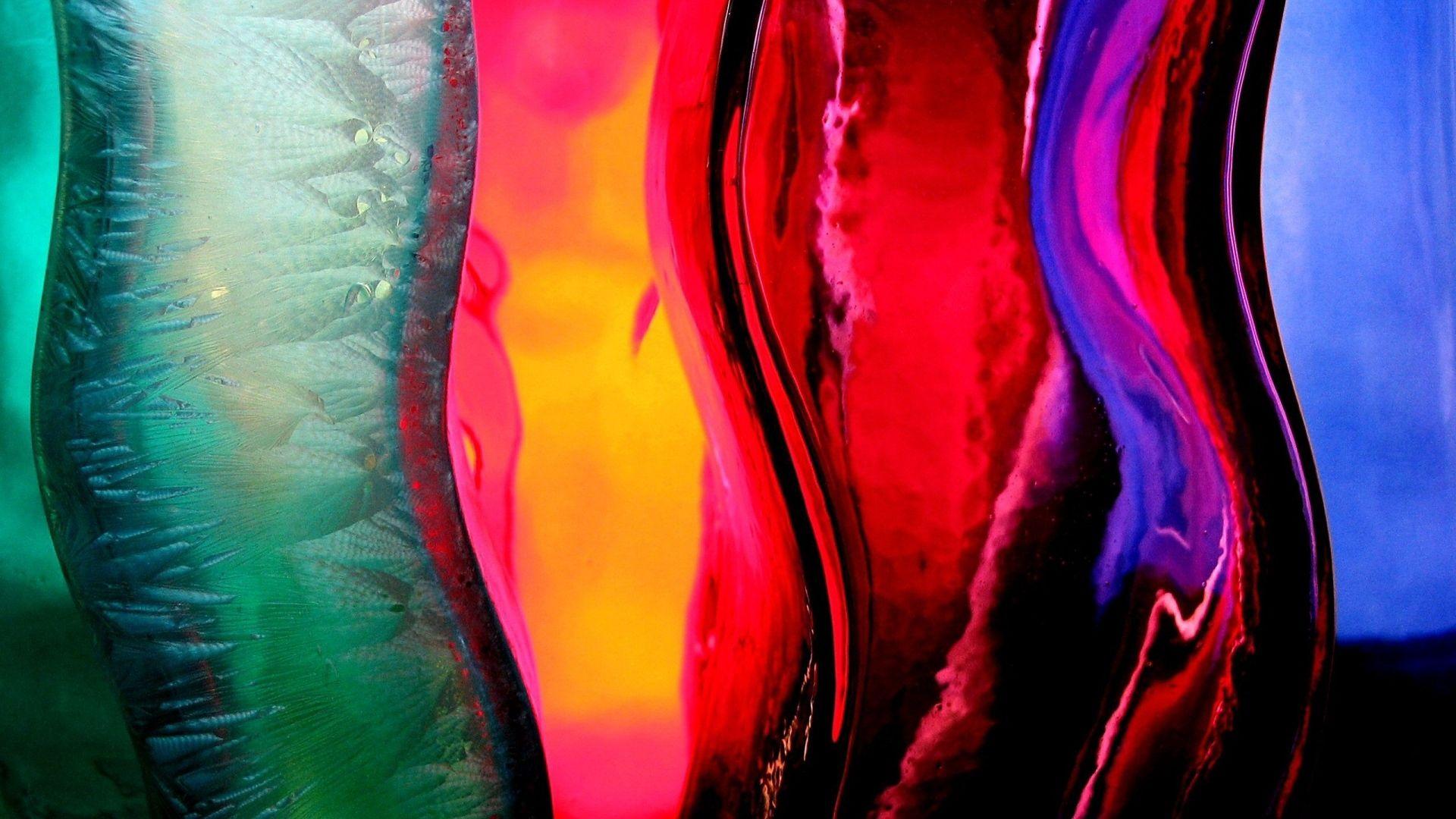 1920x1080 Download Wallpaper 1920x1080 Band, Multi Colored, Glass, Liquid HD