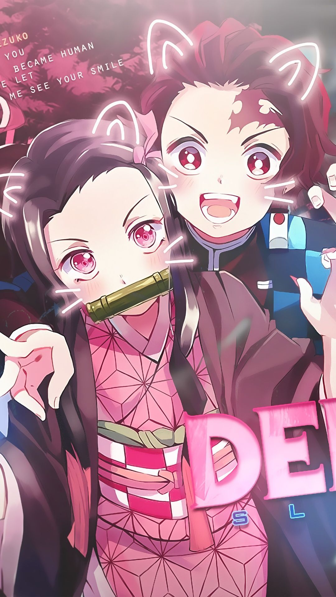 1080x1920 Best Tanjiro and Nezuko Wallpaper HQ