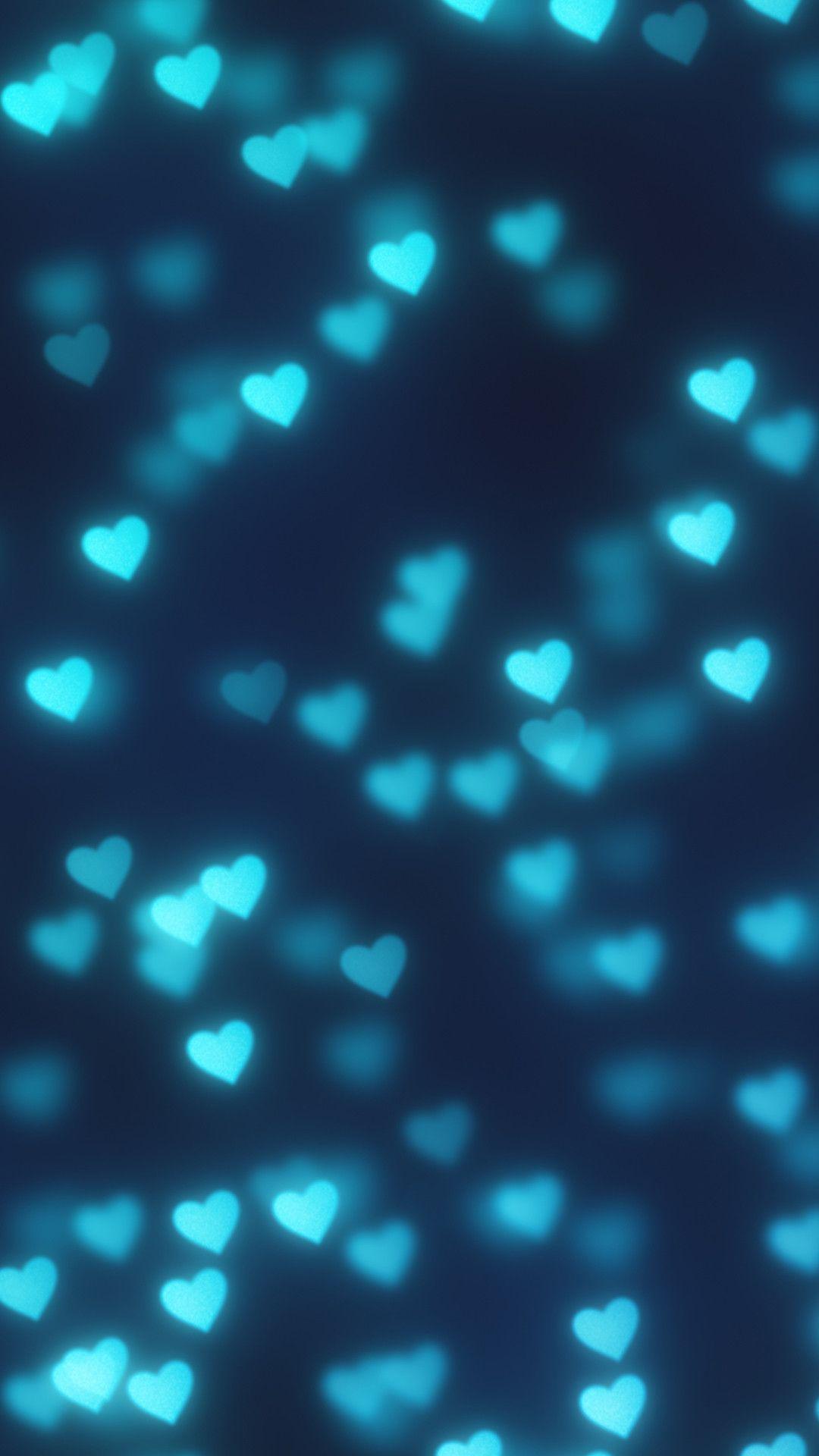blue hearts wallpaper