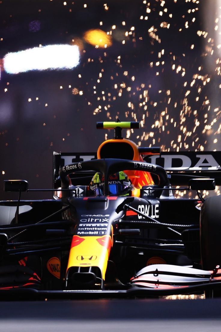 736x1104 Sergio Pérez with Sparks, Red Bull Racing, 2021 Monaco GP. F1 Wallpaper HD. Rb19 red bull wallpaper, Red bull formula F1 redbull car