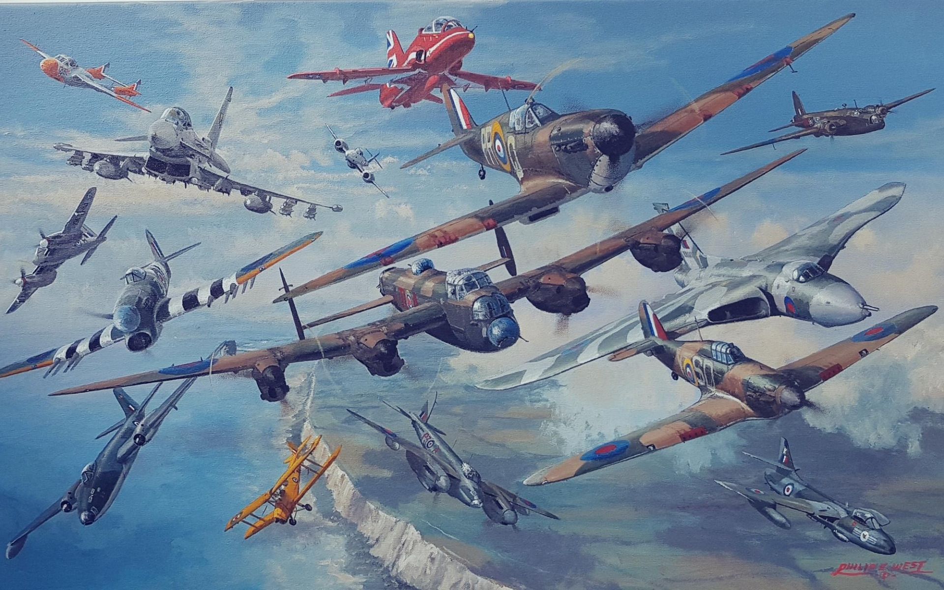 1920x1200 aircraft, Royal Air Force, Phillip West