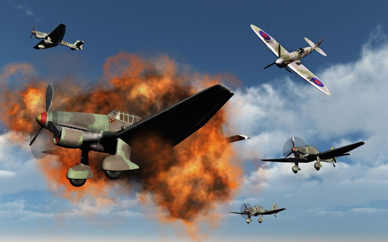 1280x800 A Royal Air Force Supermarine Spitfire