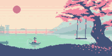 220x110 Pixel Art Background GIFs