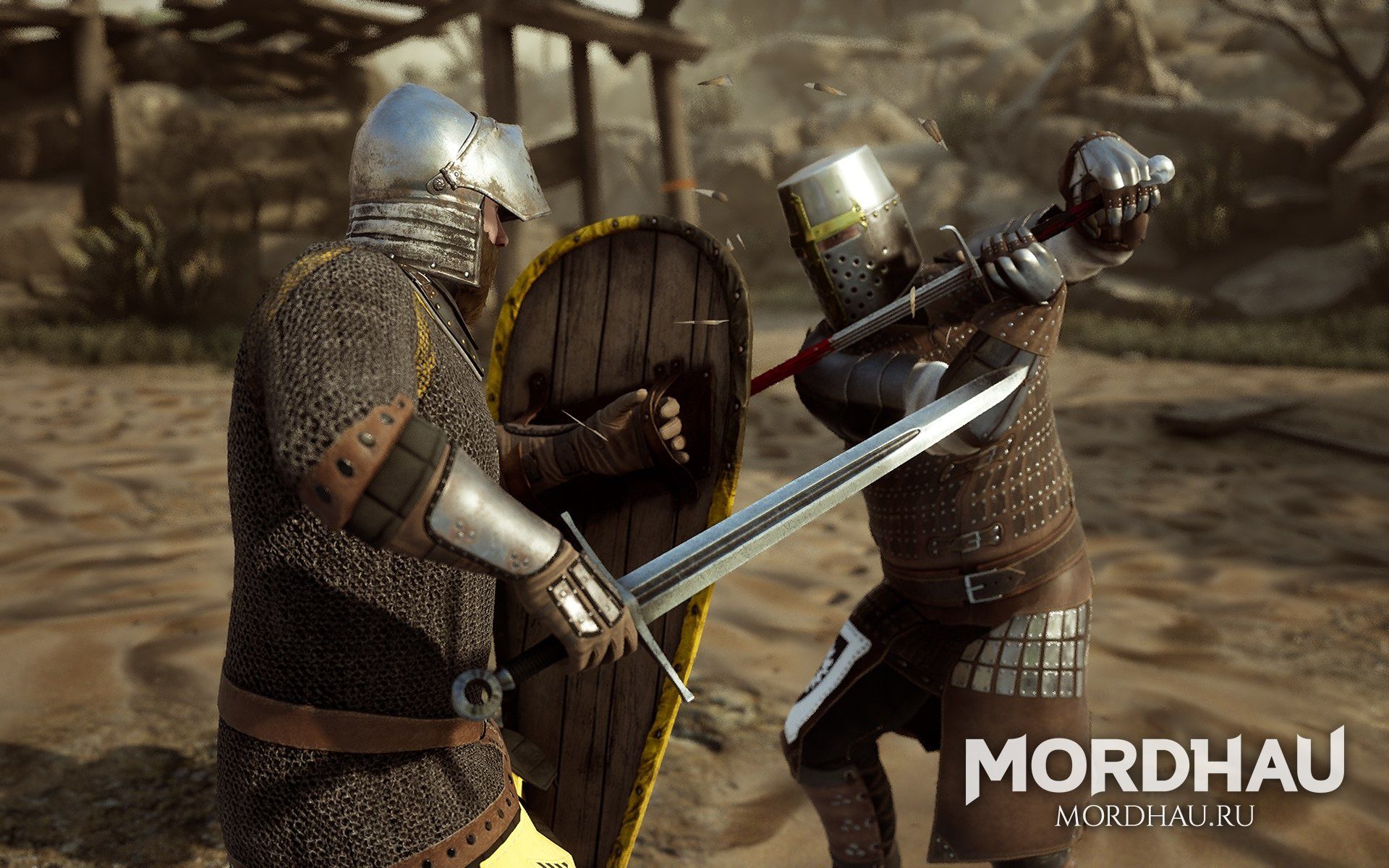 1920x1200 Wallpaper warrior, the middle ages