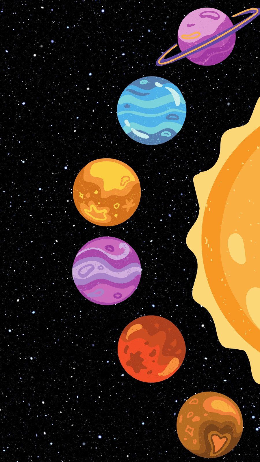 900x1600 Space Phone Wallpaper Templates Online