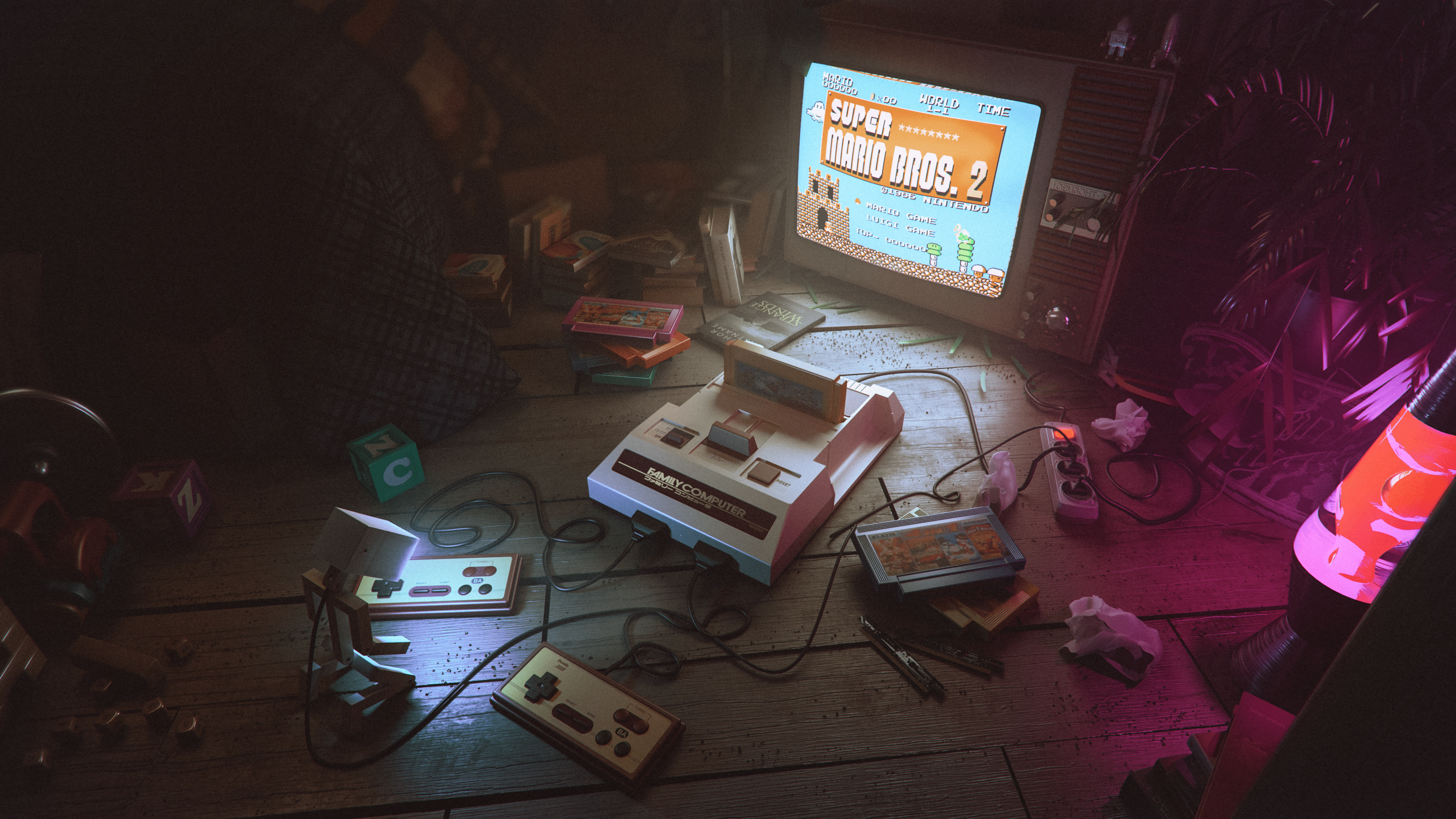 3840x2160 Retro Gaming [3840x2160]]