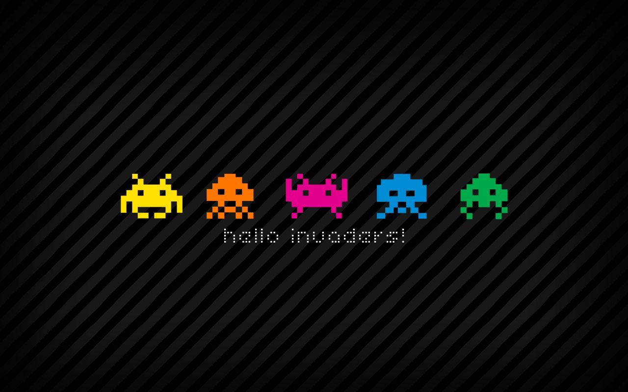 1280x800 Retro Games Wallpaper
