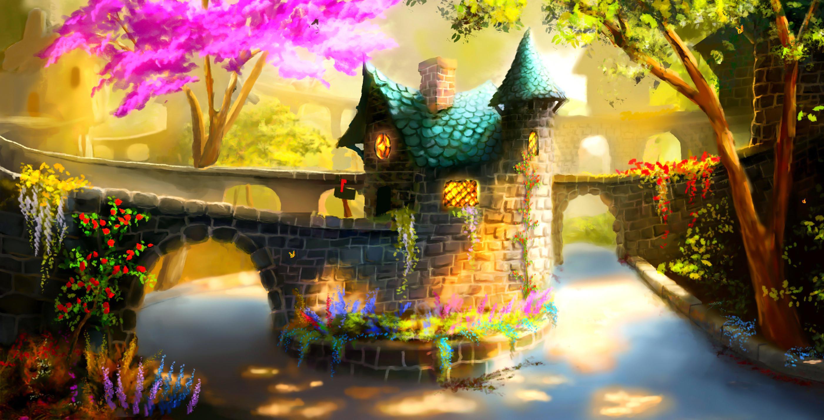 2803x1430 HDQ Tale Fairy Tale Wallpaper