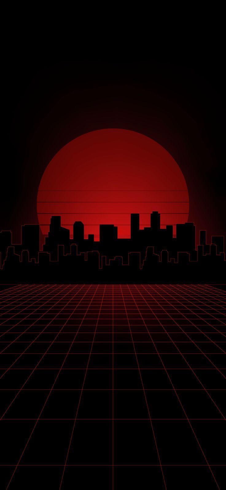 736x1593 Red Background Wallpaper