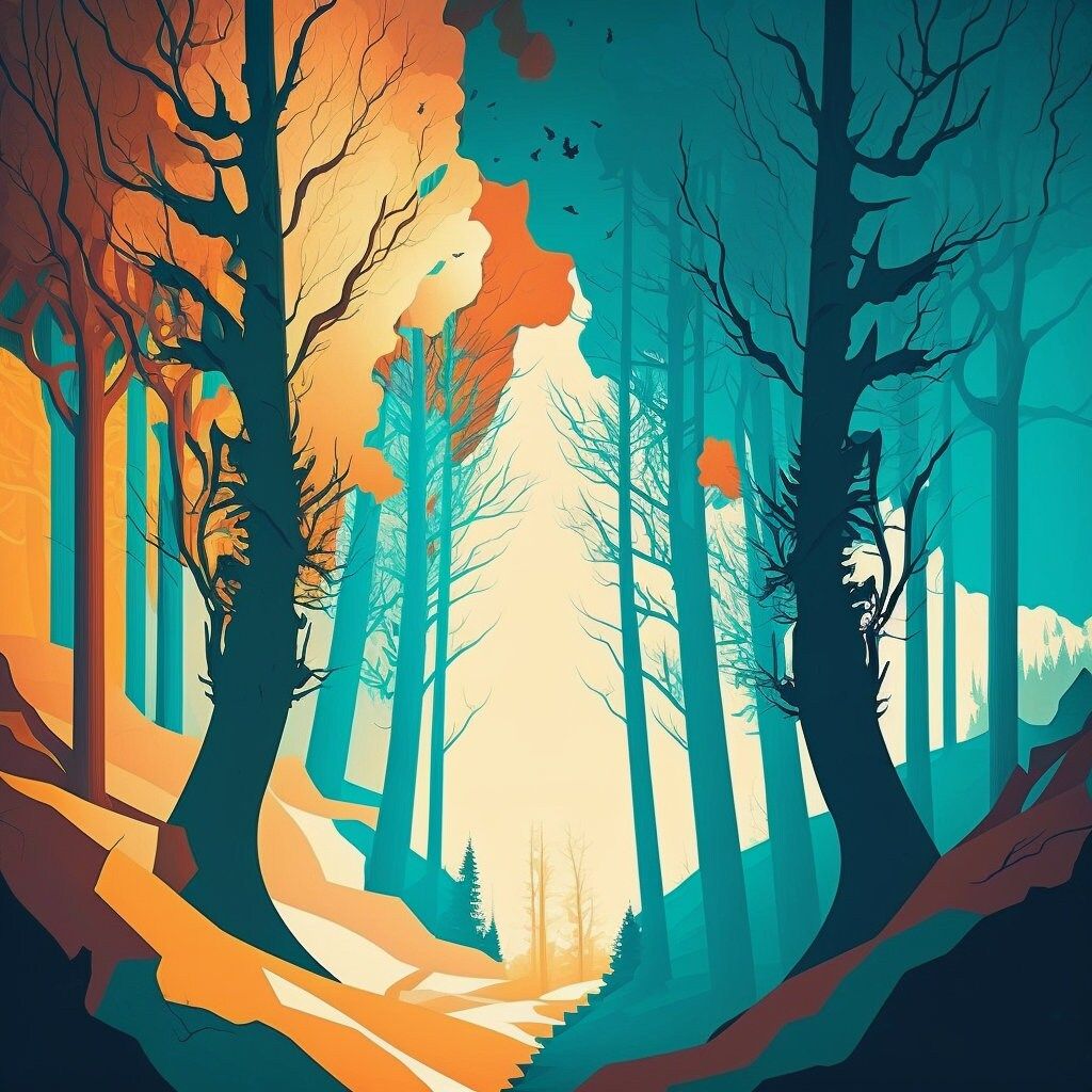 Vector Forest Wallpapers - Top Free Vector Forest Backgrounds ...