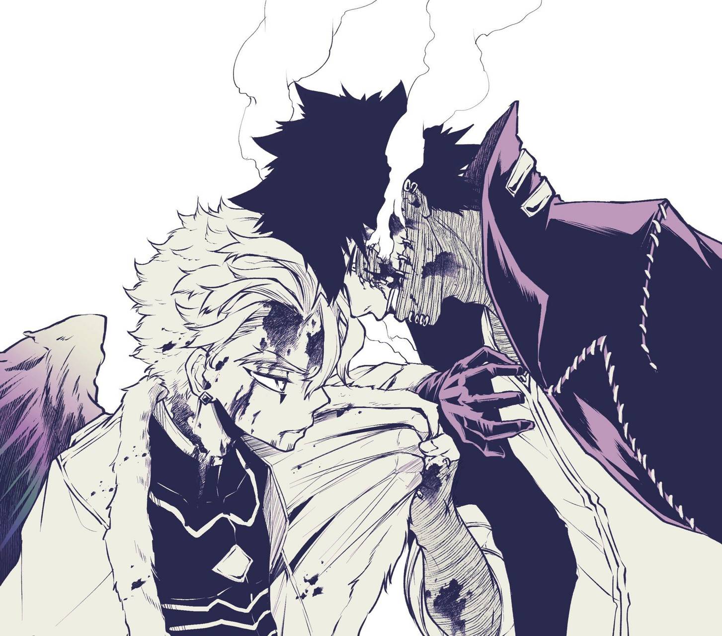 1453x1280 Hawks And Dabi Wallpaper