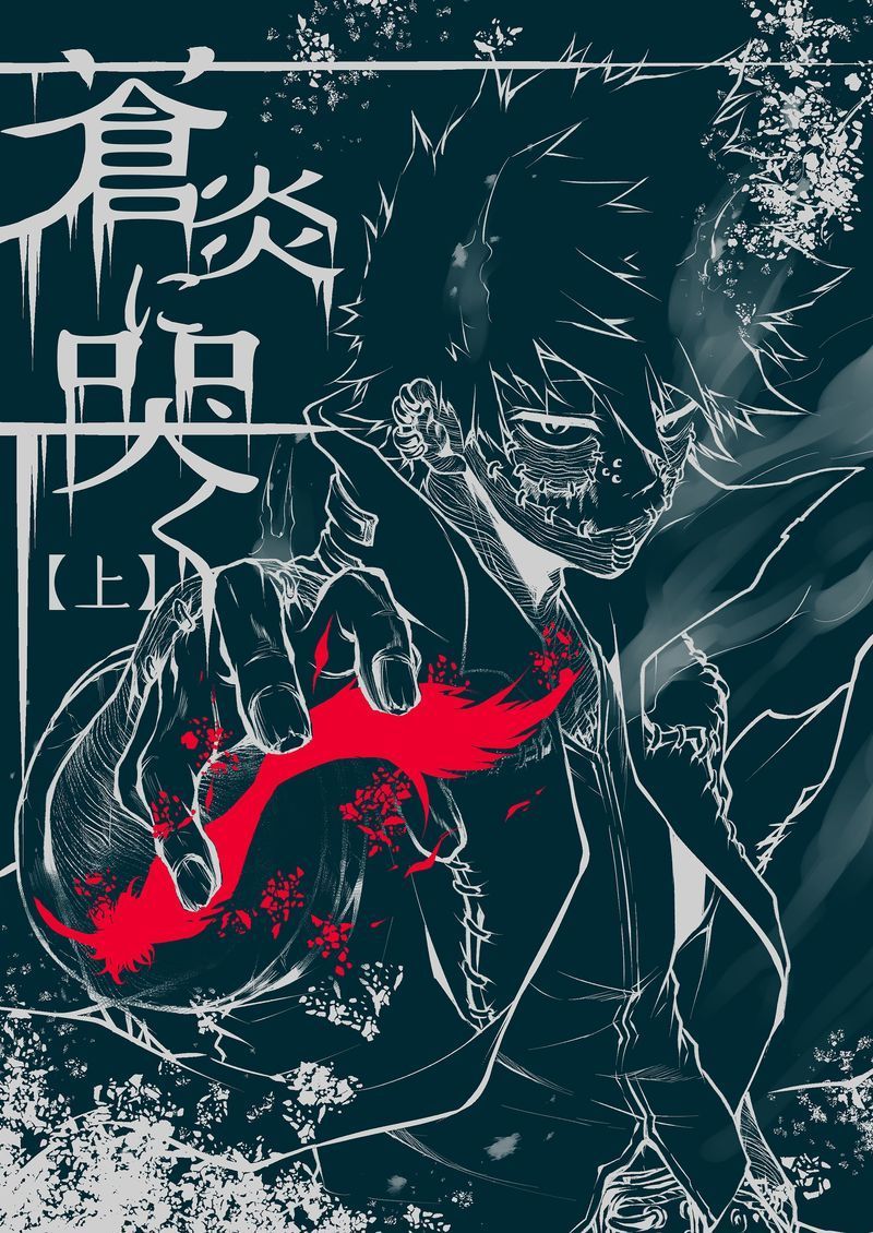 800x1130 My Hero Academia / Dabi x Hawks