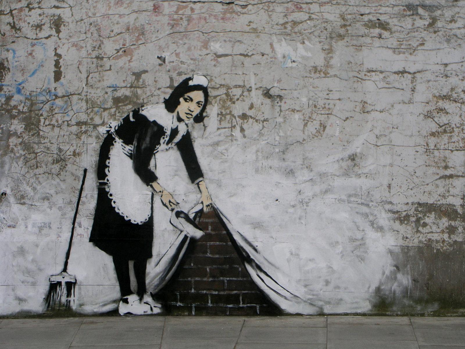 1600x1200 Banksy wallpaper HD for desktop background