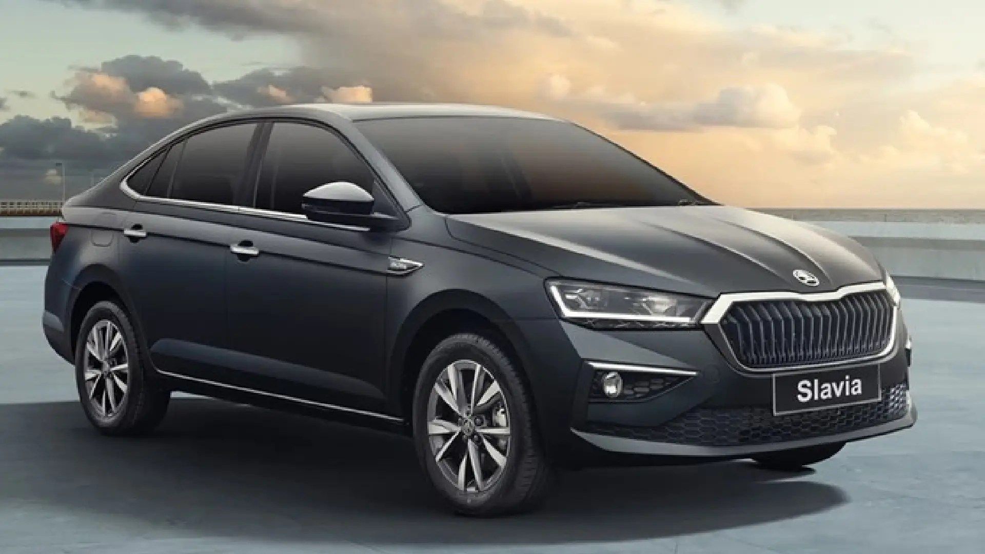 1920x1080 Skoda Slavia Matte Edition Arrives