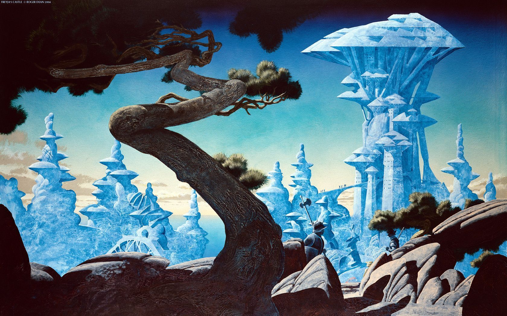 1680x1050 Fantasy Landscape Wallpaper