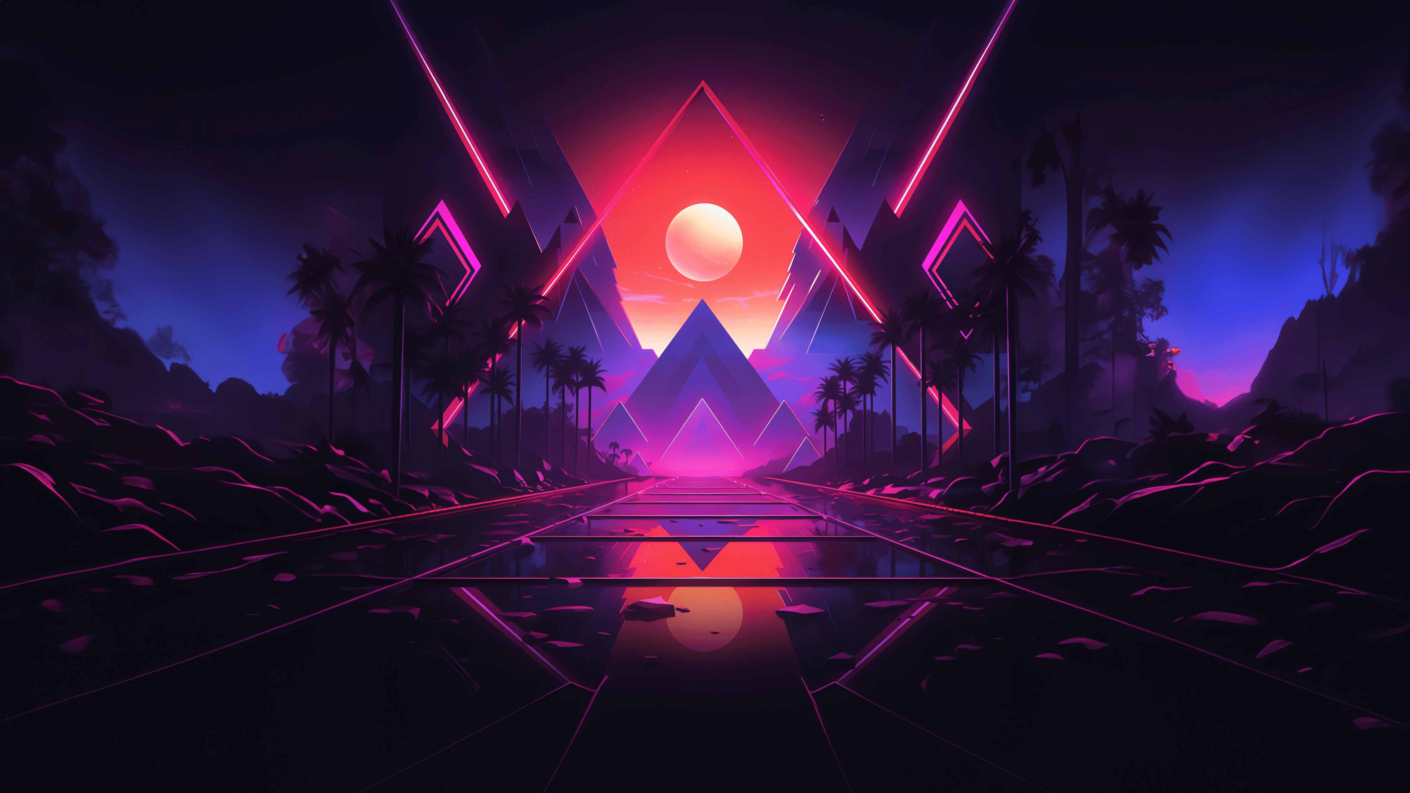 4488x2524 PC Wallpaper 4K Sunset: A