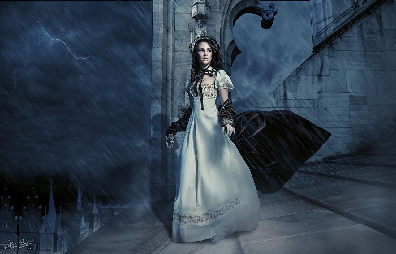 1280x821 Image Gothic Fantasy Lightning antique