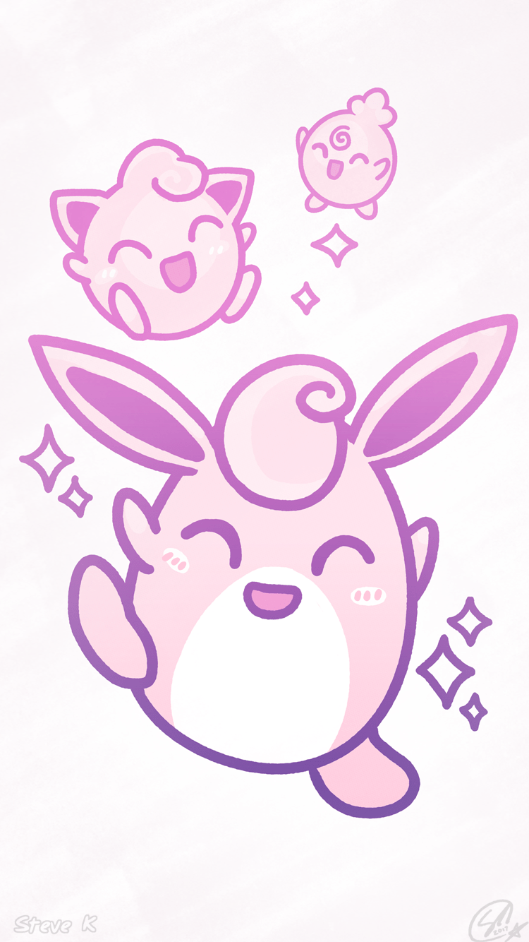 750x1334 PKMN Art Phone Wallpaper