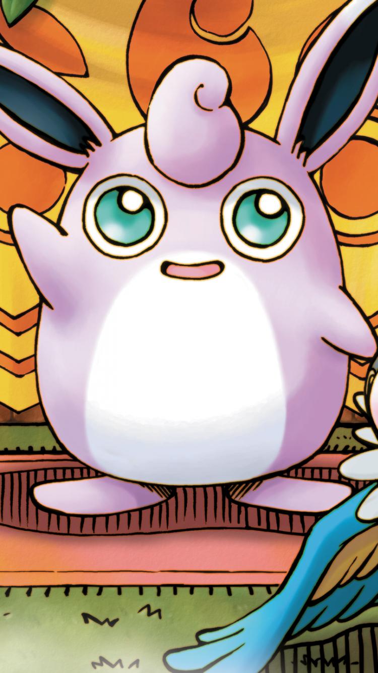 750x1334 Wigglytuff HD Wallpaper, Desktop